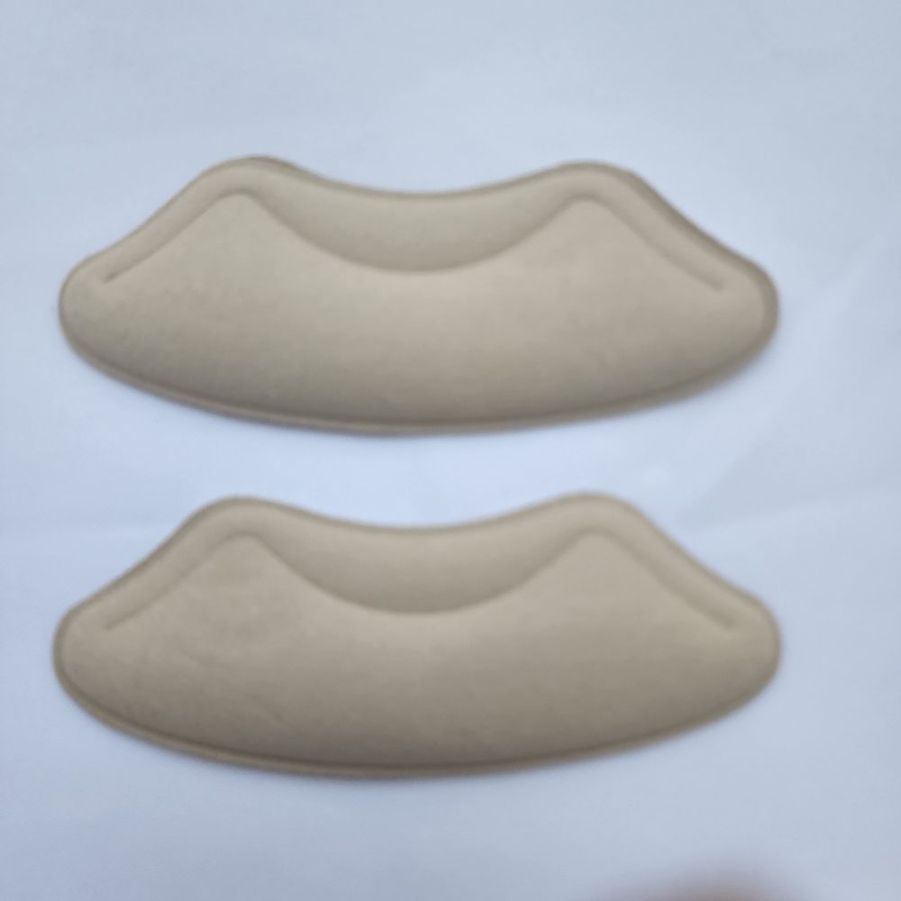 Heel Cushion Inserts, Back Heel, Biege - 4 pair